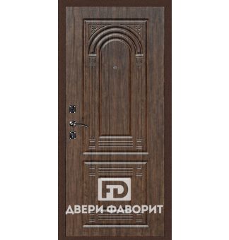 Дверь входная с терморазрывом, отделка экошпон