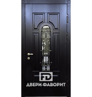 Стальная дверь (терморазрыв) со стеклом