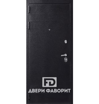 Дверь в офис (порошковое покрытие и МДФ шпон)
