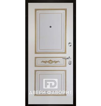 Офисная дверь с двумя замками и глазком