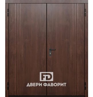 Противопожарная двустворчатая дверь МД-1872