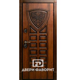 входная дверь с отделкой винорит