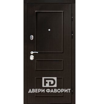 Стальная дверь с отделкой МДФ